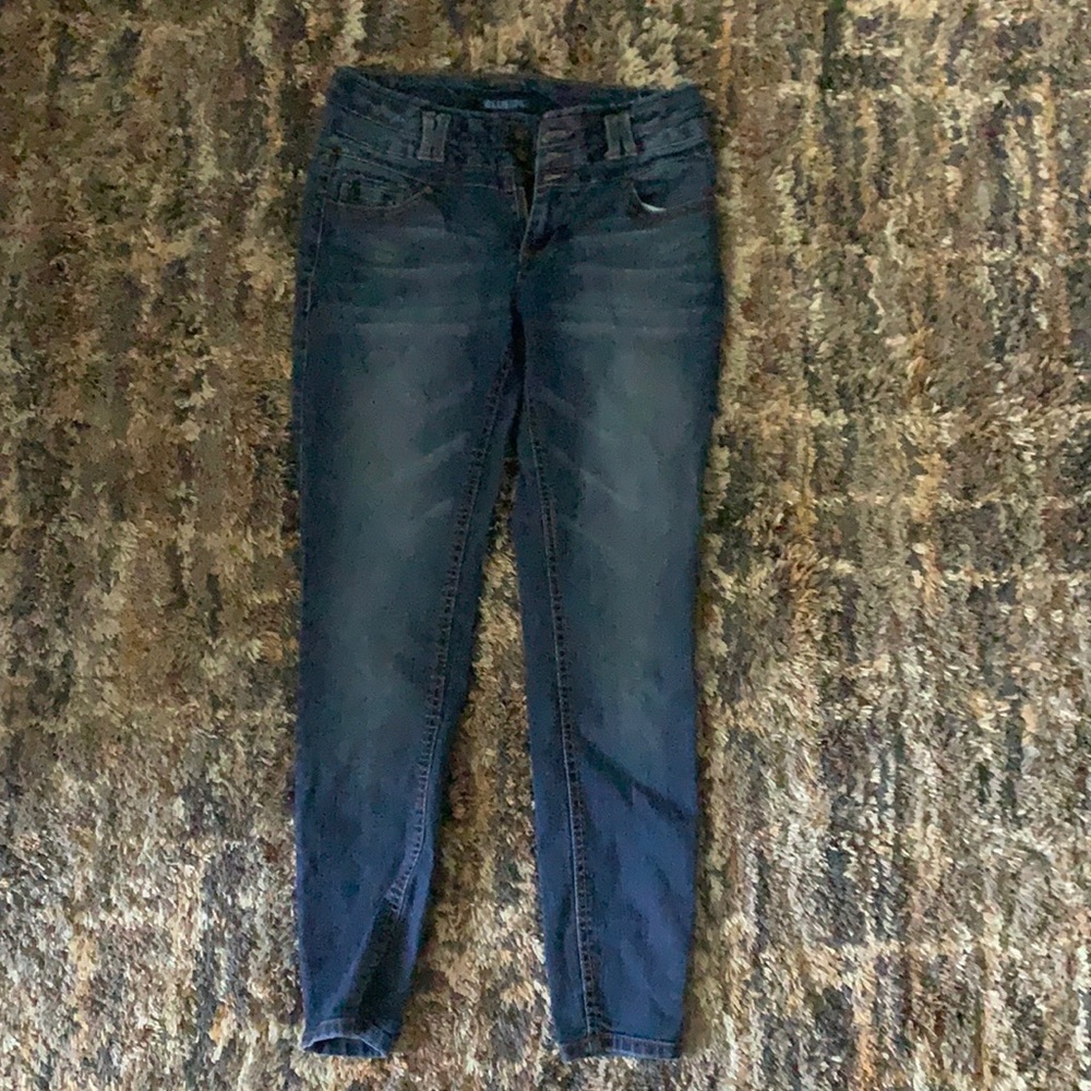 Children’s mid rise blue spice jeans.